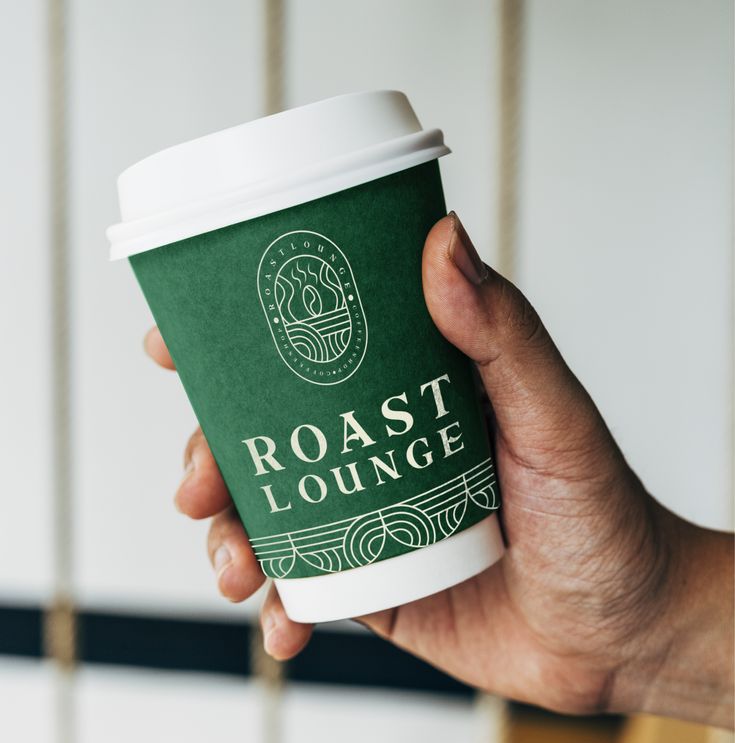 Custom branded coffee cups